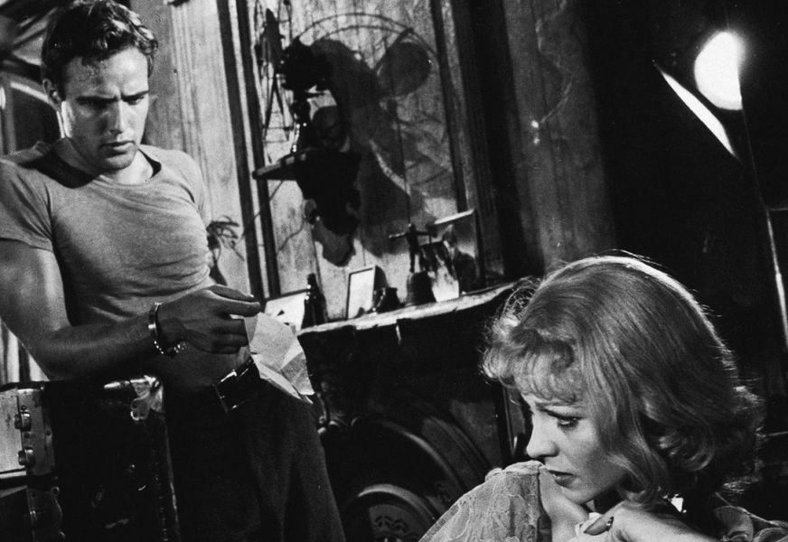 Streetcar Named Desire Brando and Leigh