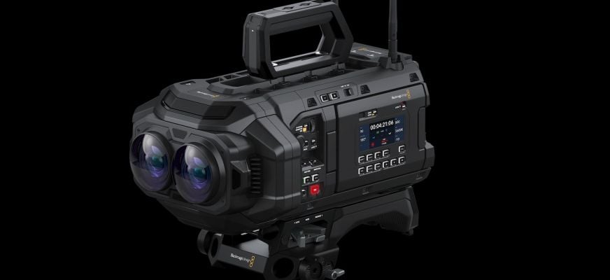 Blackmagic URSA Cine Immersive Front Angle