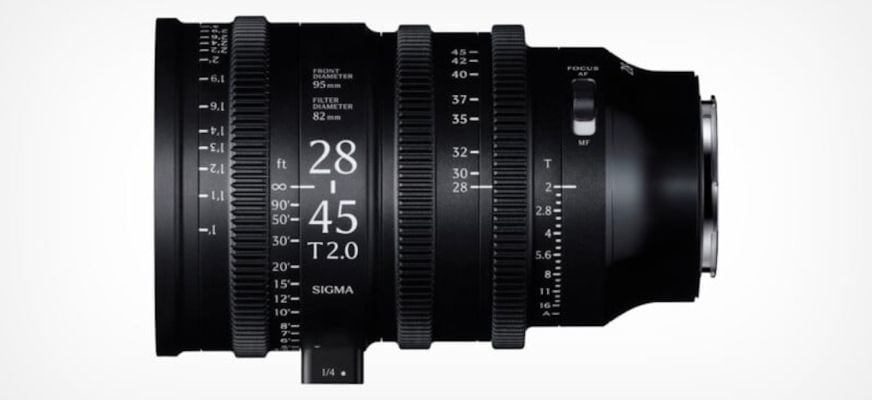 Sigmas 28 45mm T2 Its First Ever Autofocus Cine Lens Arrives in November 800x420