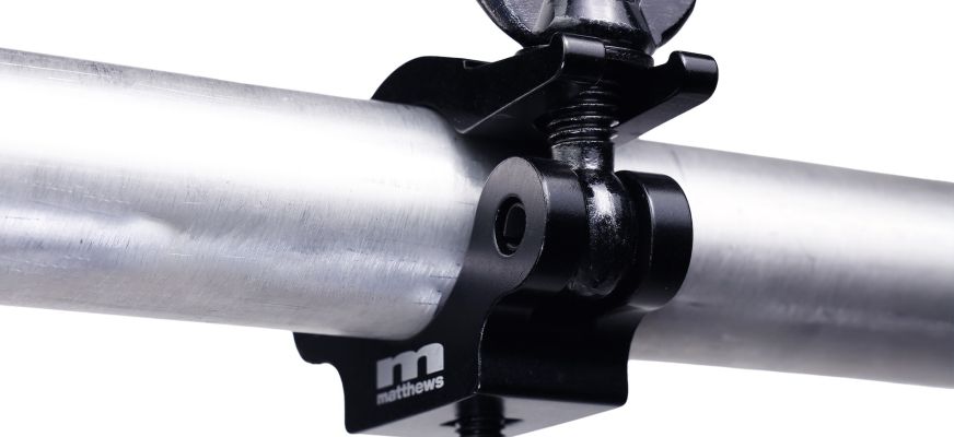 NP MSE Aluminum Grid Clamp Bolt on pipe